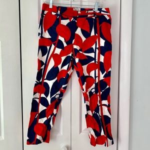 Milly Size 8 Cropped Capri straight leg pants